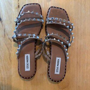 Steve Madden neutral sandels